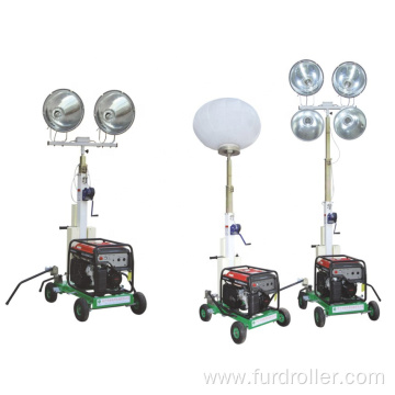 1000w*2 LED portable lighting tower for emergency light FZM-1000A